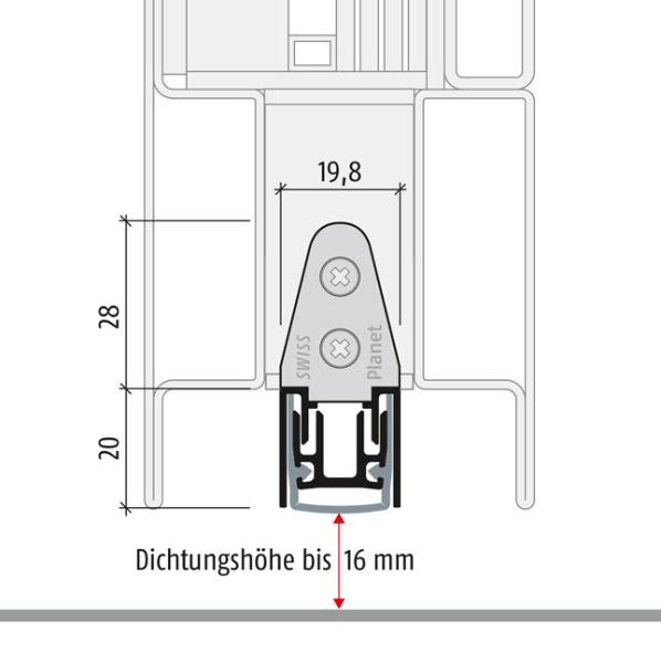 Planet Absenkdichtung MF RD 20/20-1085